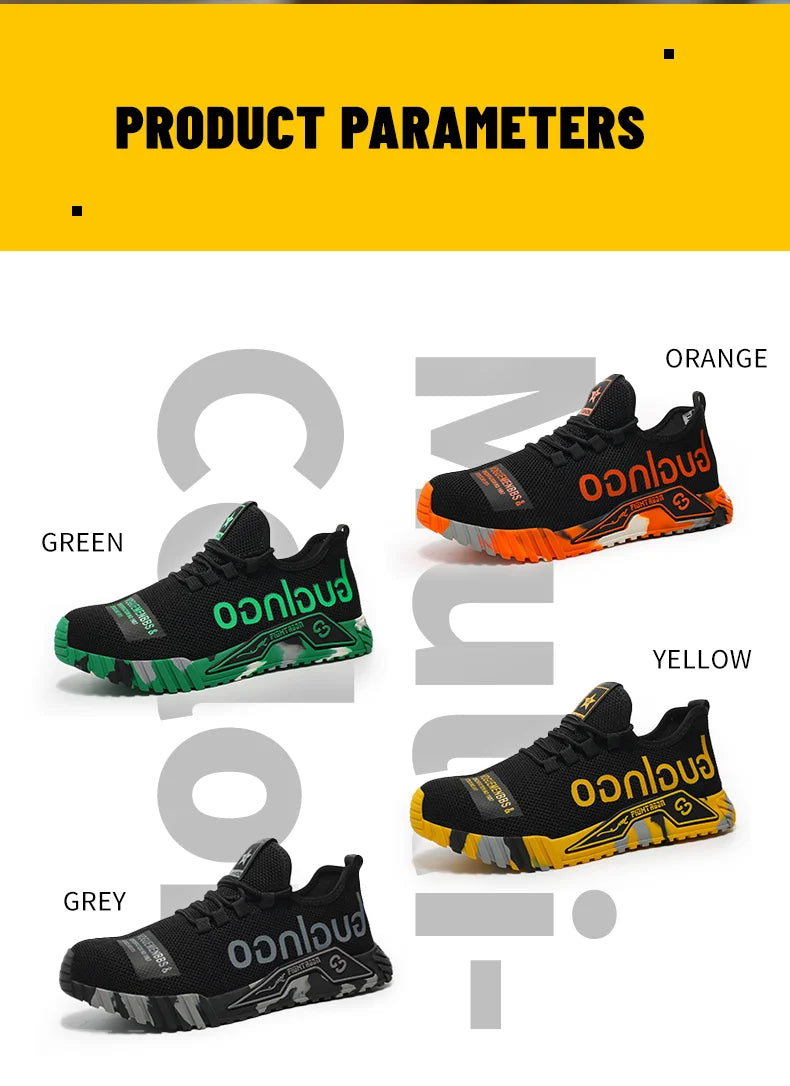 أحذية أمان نسائية بنعل ناعم وواقية