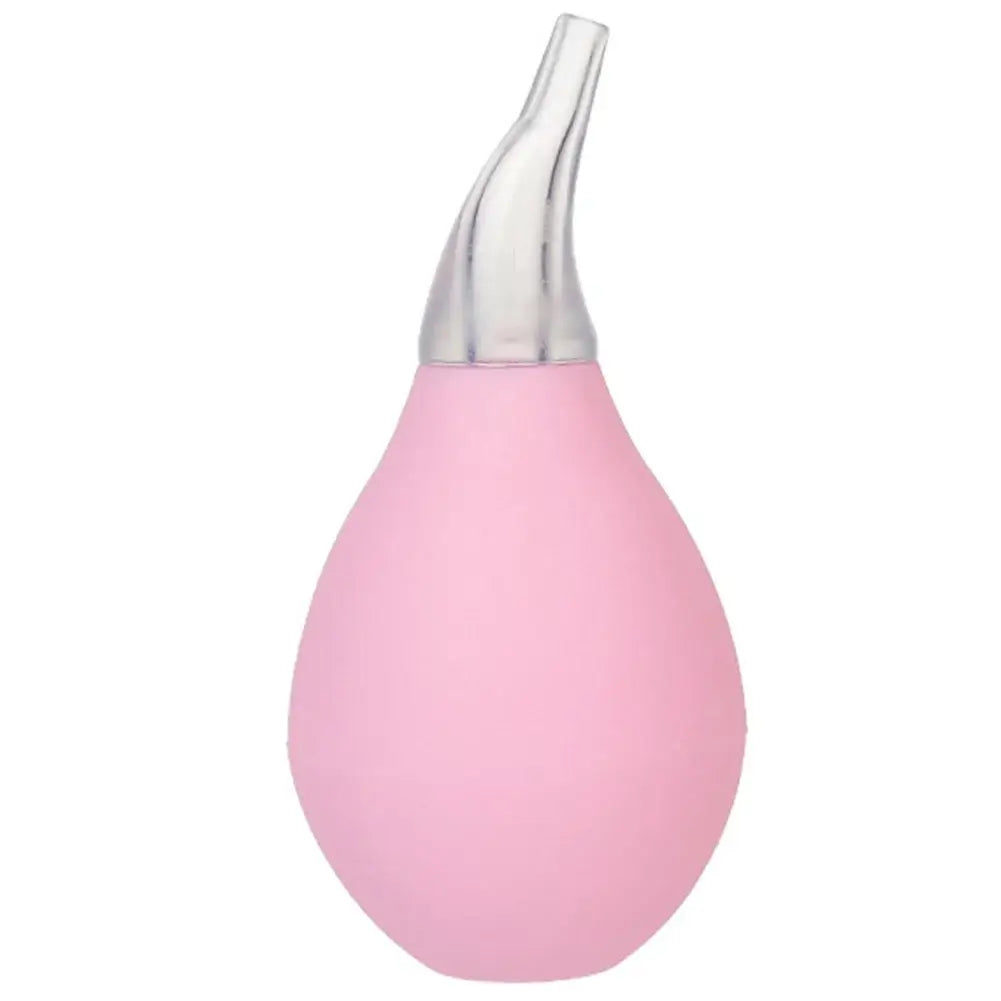 Kids Nasal Aspirator Waterdrop in pink, designed for safe and effective baby care, suitable for newborns and young children.
