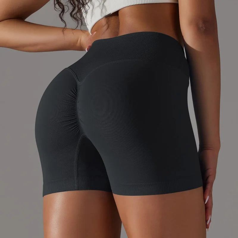 Women 3-Pack Scrunch Butt Biker Shorts