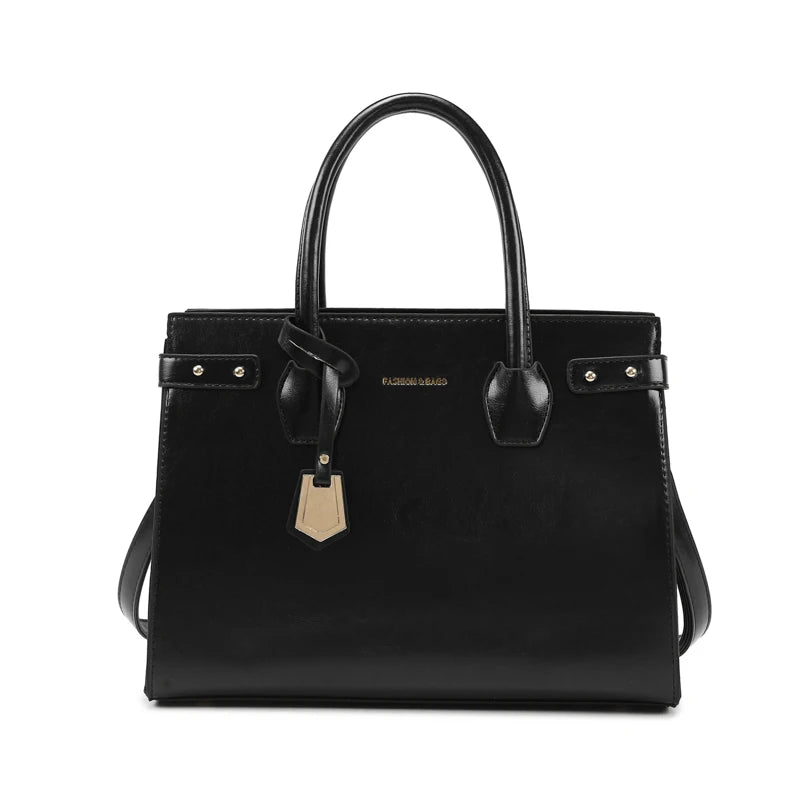 Soft Leather Tote Bag