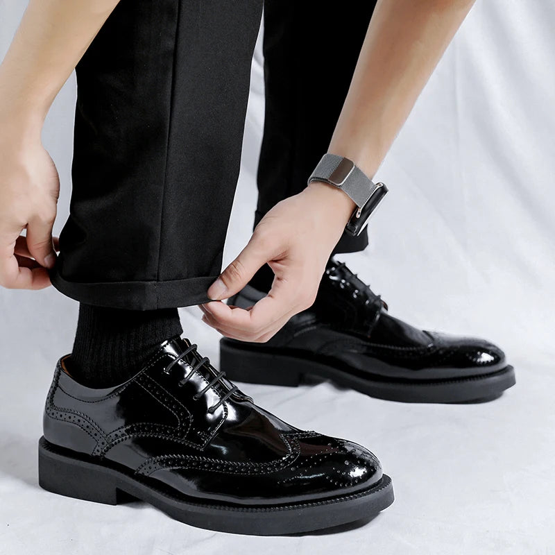 Monarch Platform Derby Shoes