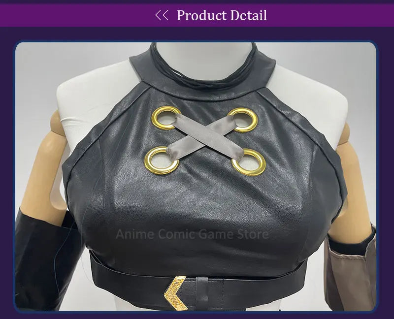 LOL Arcane Jinx Cosplay Costume Outfit