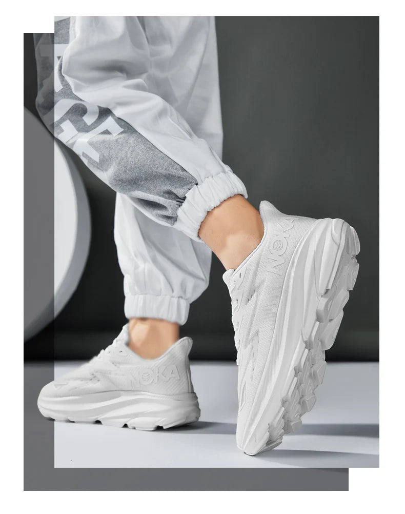 حذاء رياضي رجالي للجري مزود بوسادة هوائية