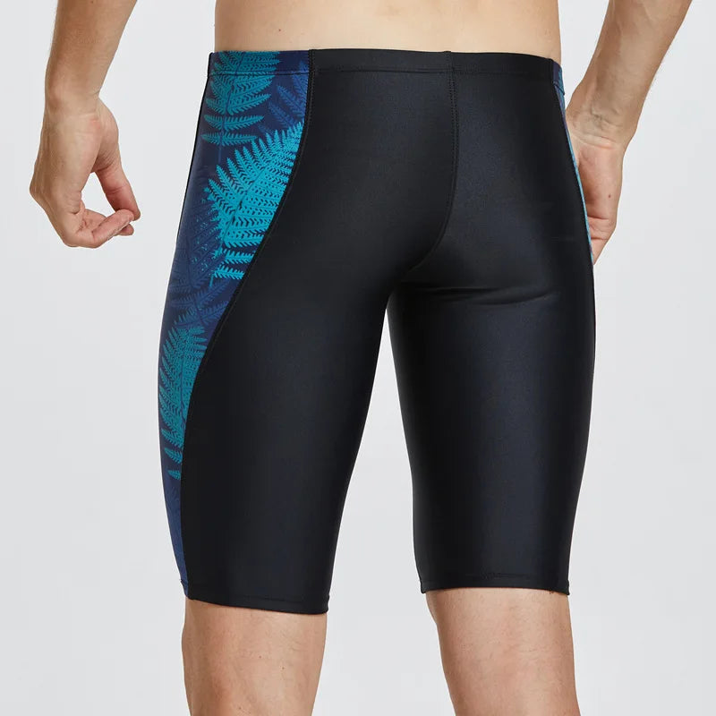 ملابس سباحة رجالية تنافسية بمقاسات كبيرة