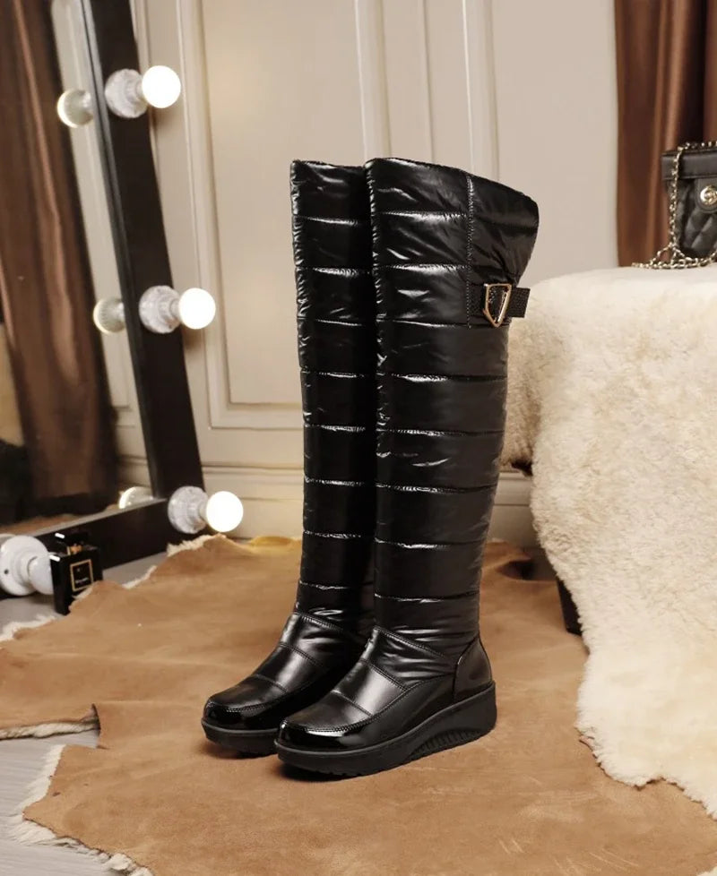 Women Wedge Boots – 2025 Winter