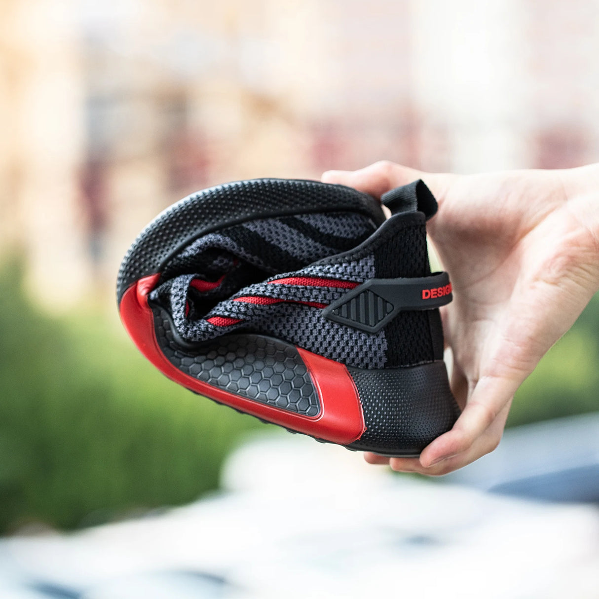 أحذية عمل خفيفة الوزن غير قابلة للتدمير للرجال