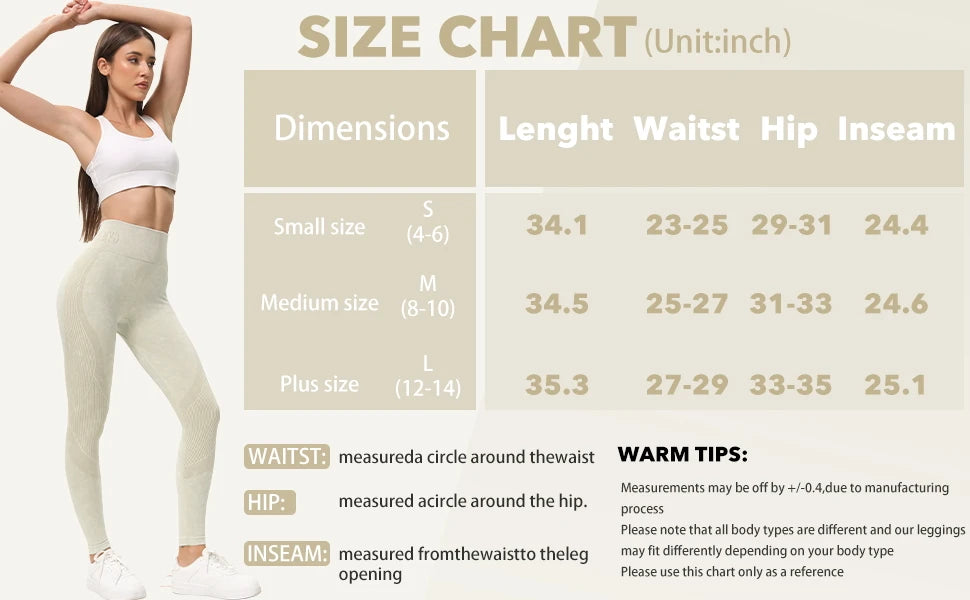 Women's High Waisted Yoga Leggings