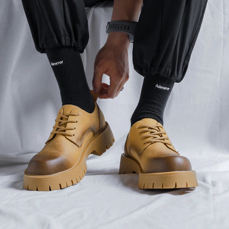 Monarch Platform Derby Shoes