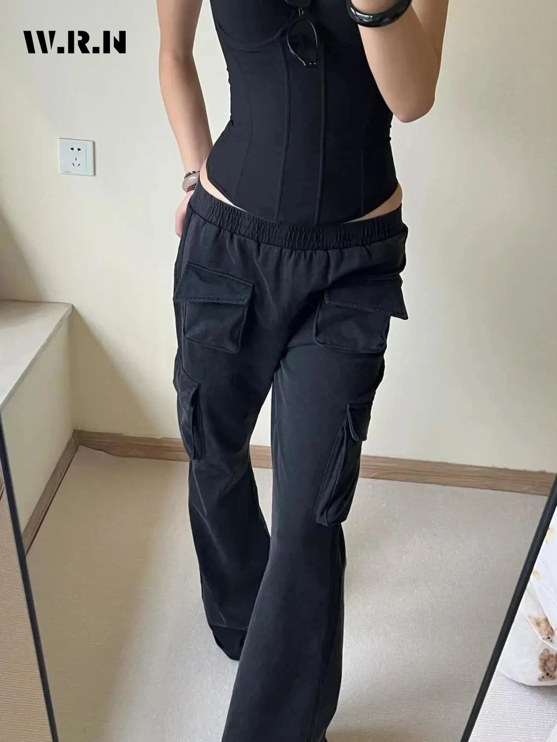 Y2K Punk Street Baggy Denim Pants