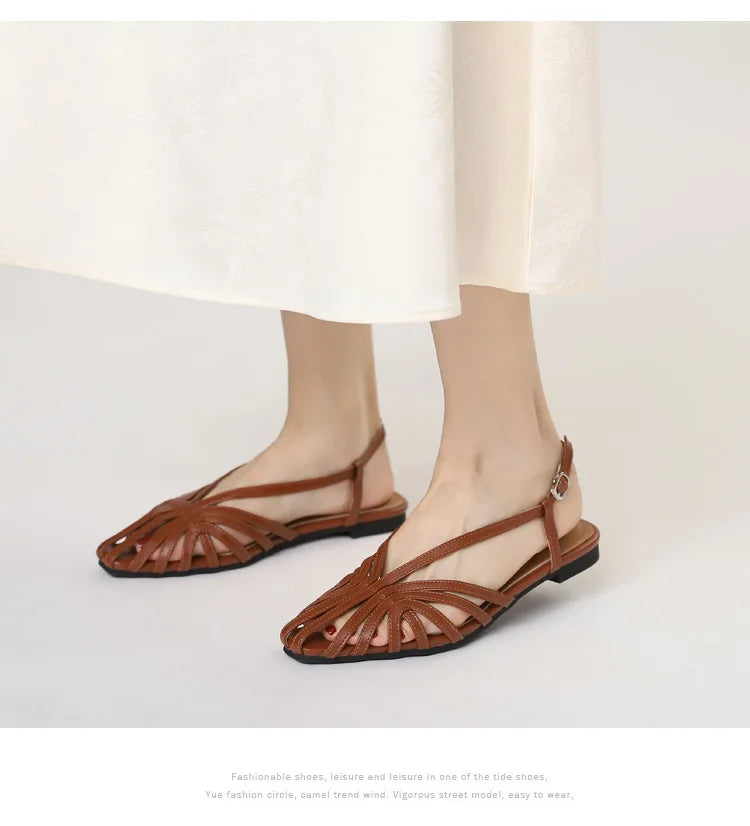 Women’s Plus Size Gold Gladiator Sandals