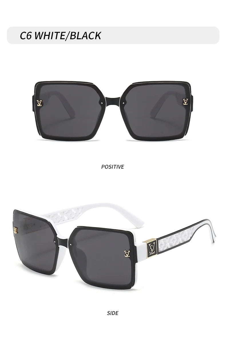 Luxury Oversized Square Sunglasses