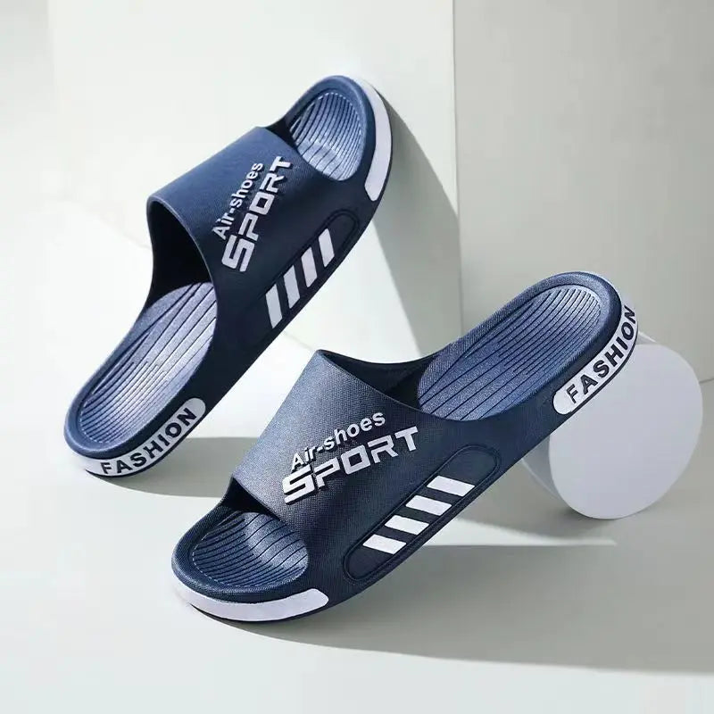 Men PVC Soft Sole Casual Beach Slides