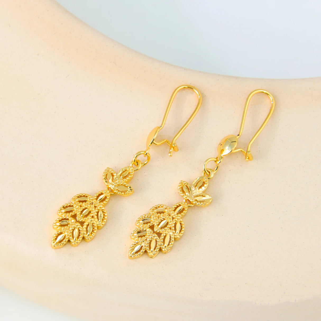 Dubai 21K Gold Plated Bridal Jewelry Set