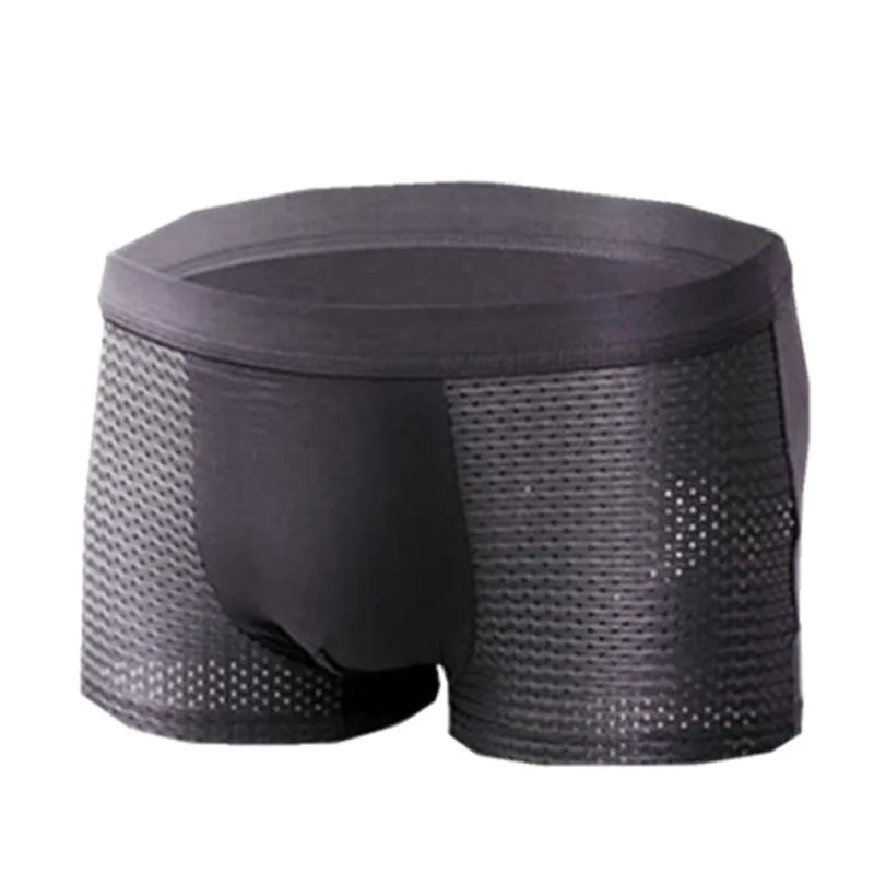 ملابس داخلية شبكية من الحرير الجليدي للرجال بمقاسات كبيرة