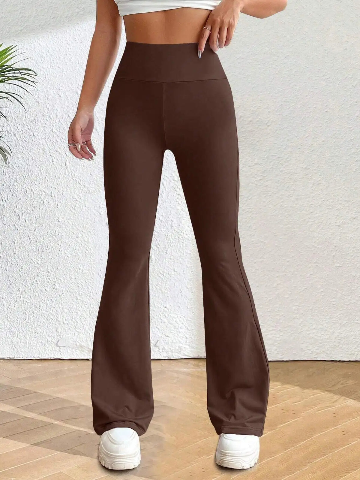 Women's High Waisted Flare Pants