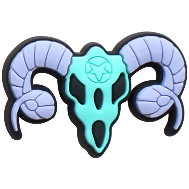 Women Skeleton Shoe Charms Halloween Style