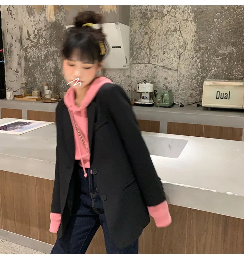 PowerSet™ – Slim Blazer Suit Set (Office-Classy, Tailored for Comfort & Impact)