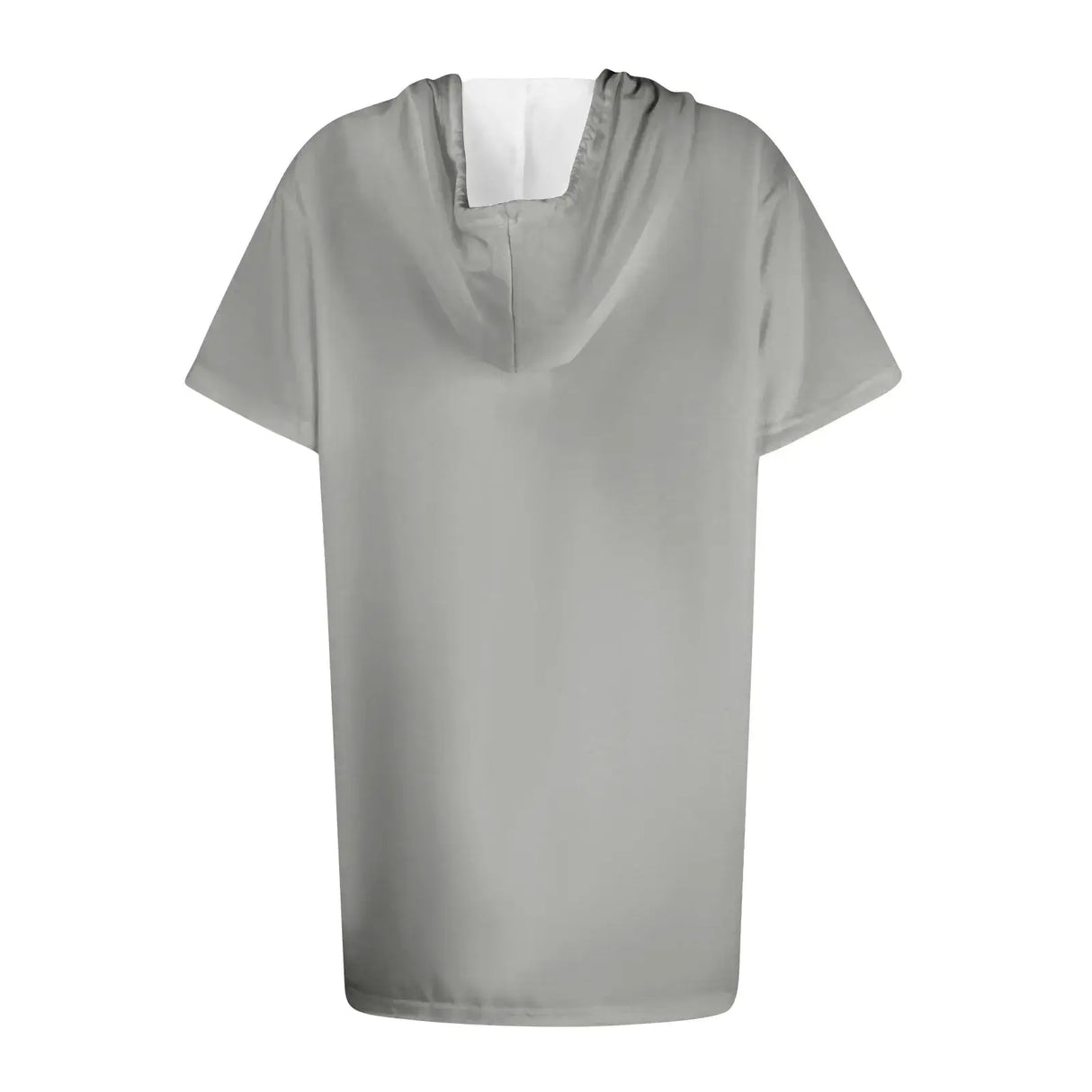 هودي نسائي كبير الحجم بأكمام قصيرة