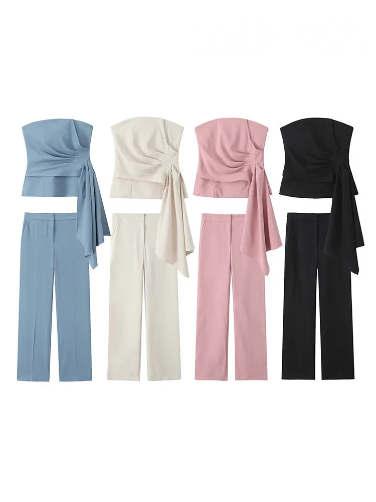 Women's 2 Piece Pants Set