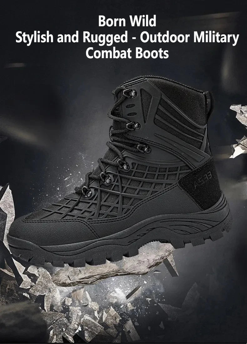 Men’s High-Top Street Style Boots