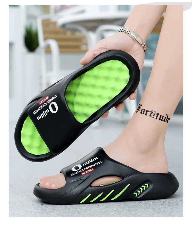 Men Massage Slippers Comfortable EVA Sandals