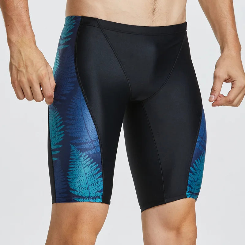 ملابس سباحة رجالية تنافسية بمقاسات كبيرة