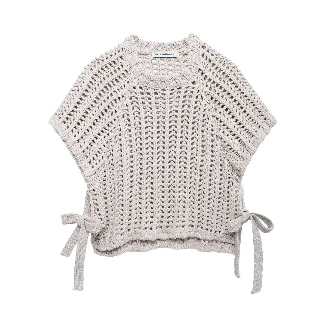 Women's Chunky Knit Cropped Sweater