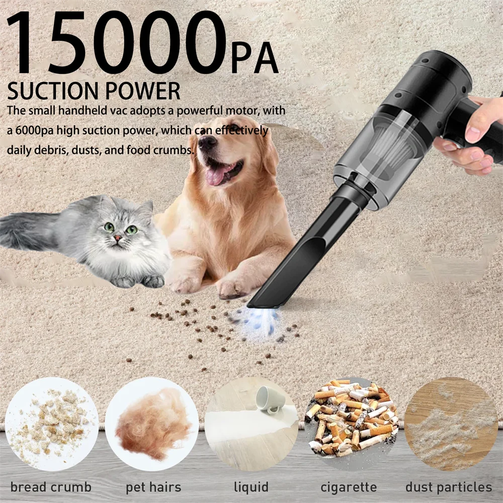 Portable Mini Car Vacuum Cleaner