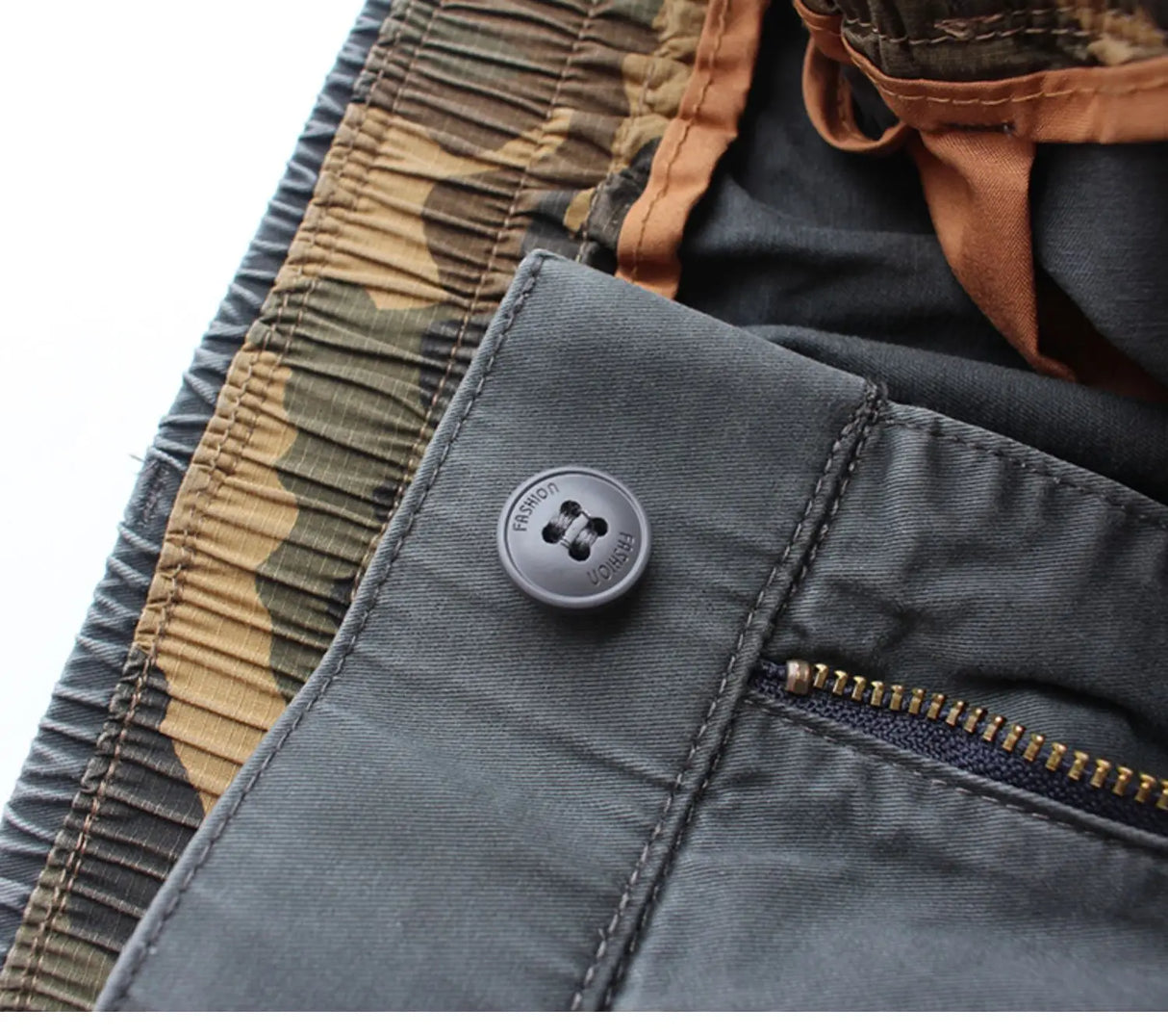 Men’s Retro Washed Cargo Pants