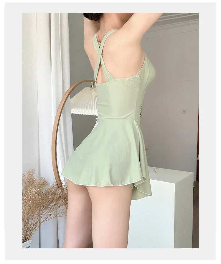 Women Halter High Waist Swimsuit