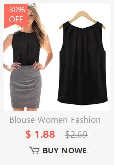 بلوزة نسائية من الشيفون بدون أكمام ورقبة دائرية