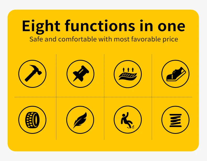 أحذية السلامة الرجالية المضادة للصدمات