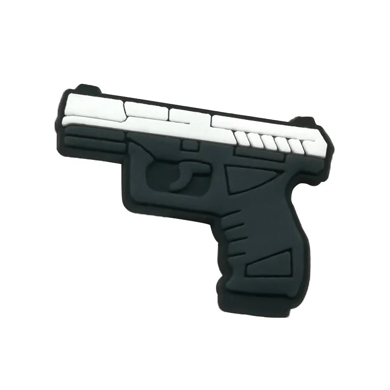 سحر الأحذية النسائية العصرية على شكل مسدس