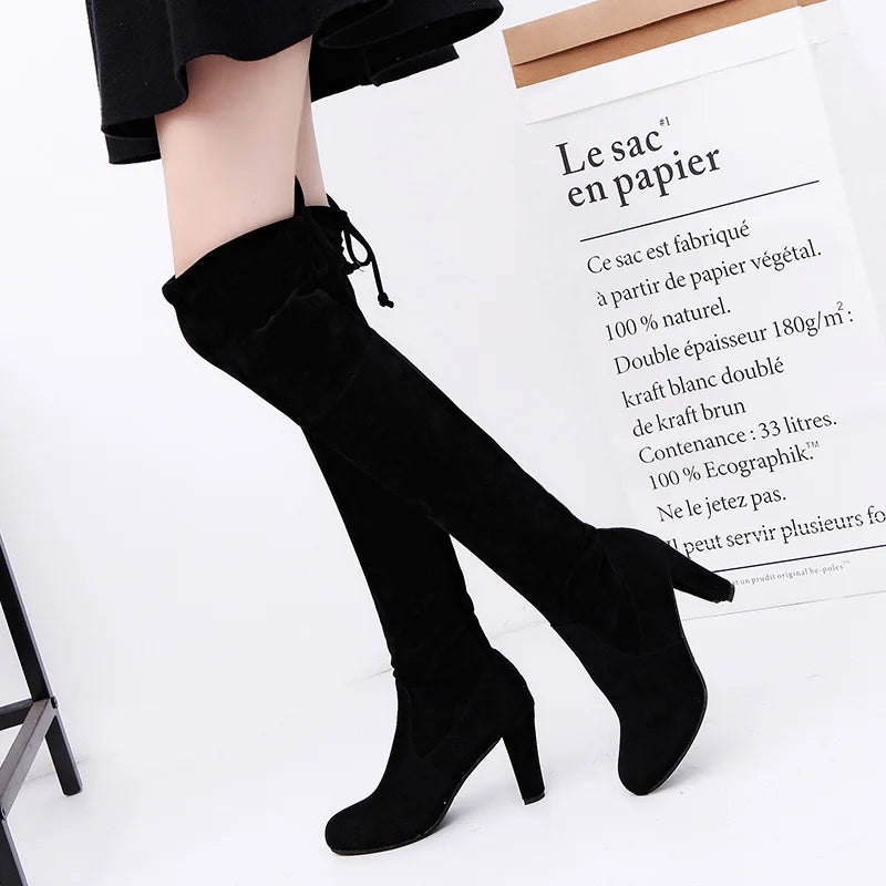 Classic Leather Riding Boots