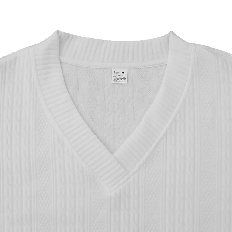 Men Jacquard Shorts Set