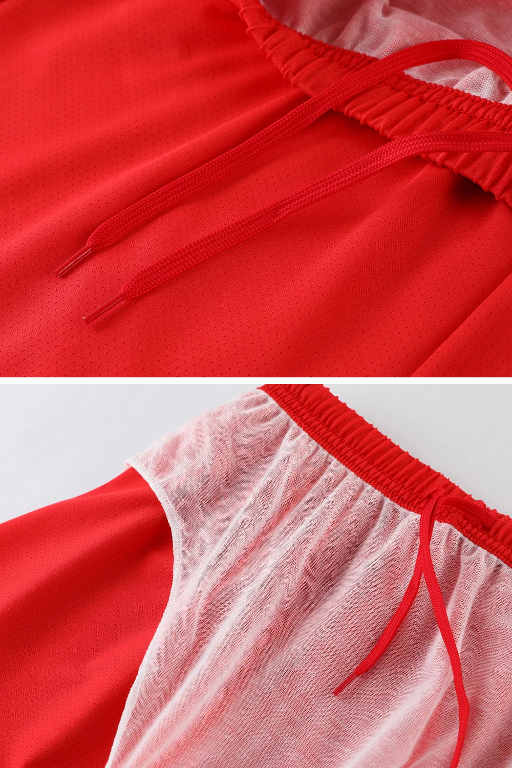 طقم رياضي سريع الجفاف للرجال بمقاسات كبيرة - طقم جري