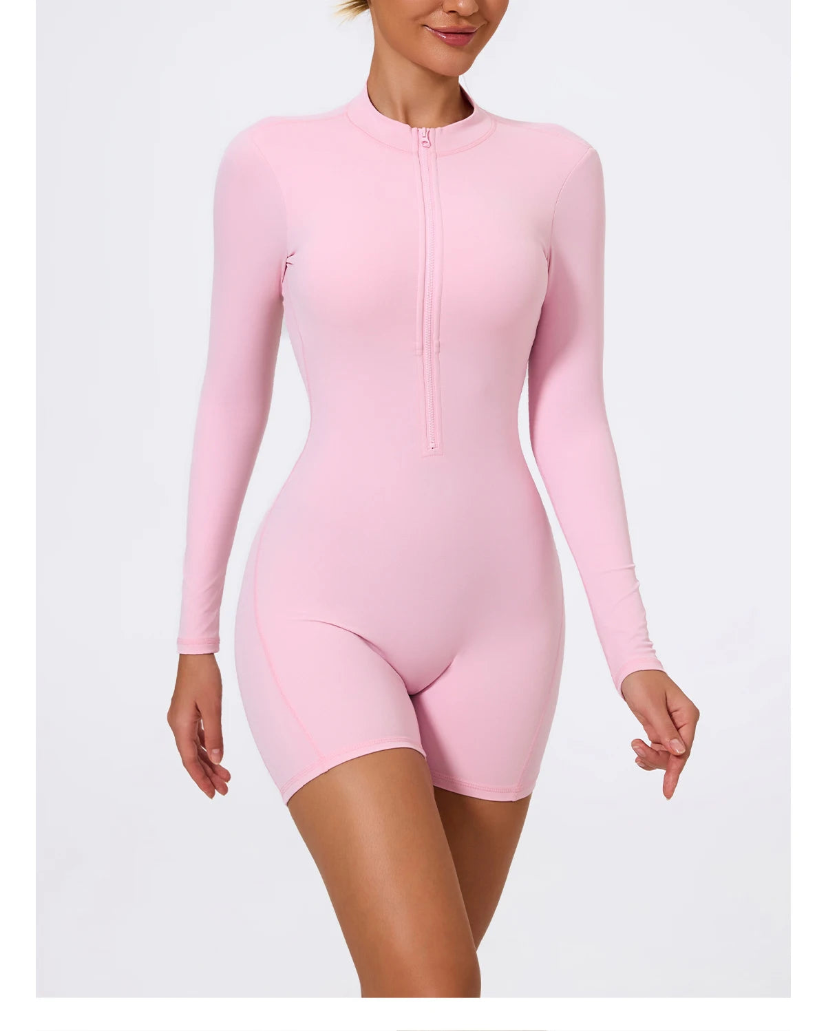 SculptZip Activewear Jumpsuit