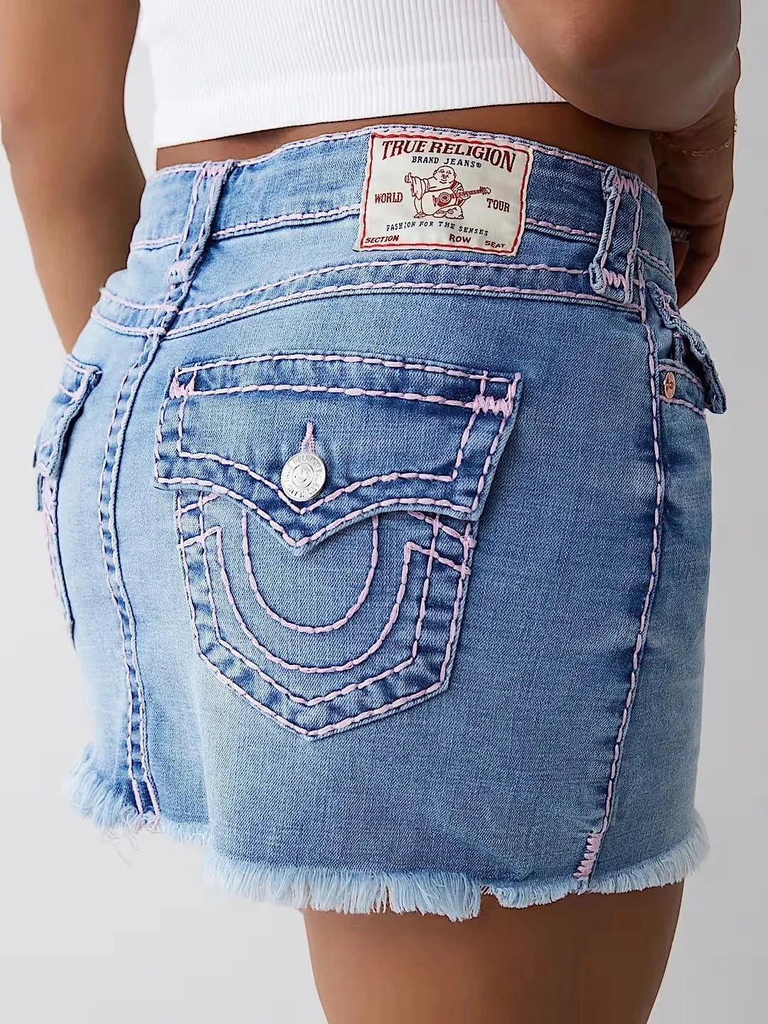 Women's Y2K Low Waist Denim Shorts