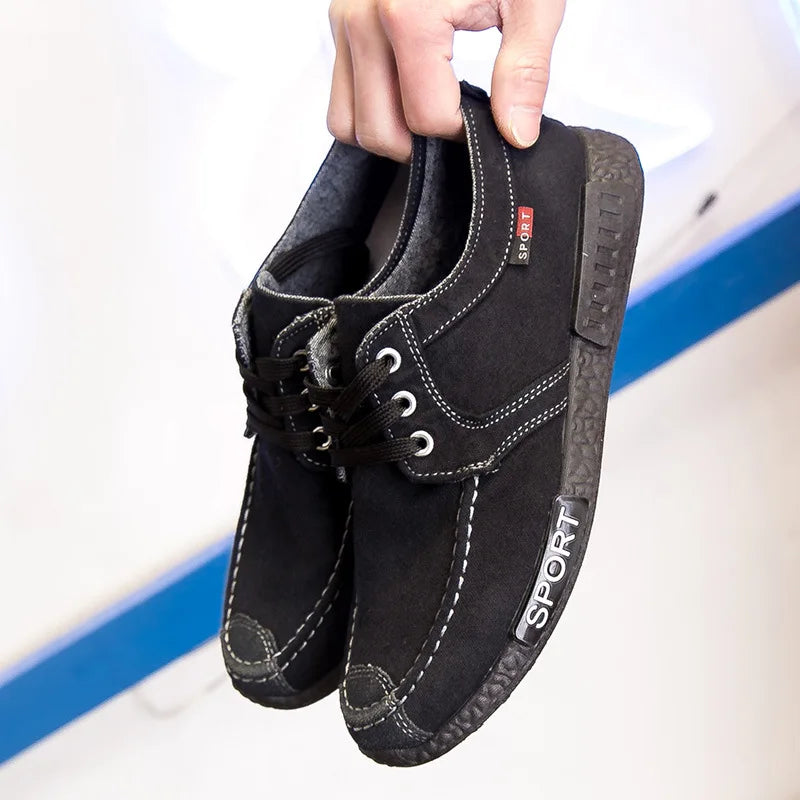 أحذية رياضية رجالية برباط