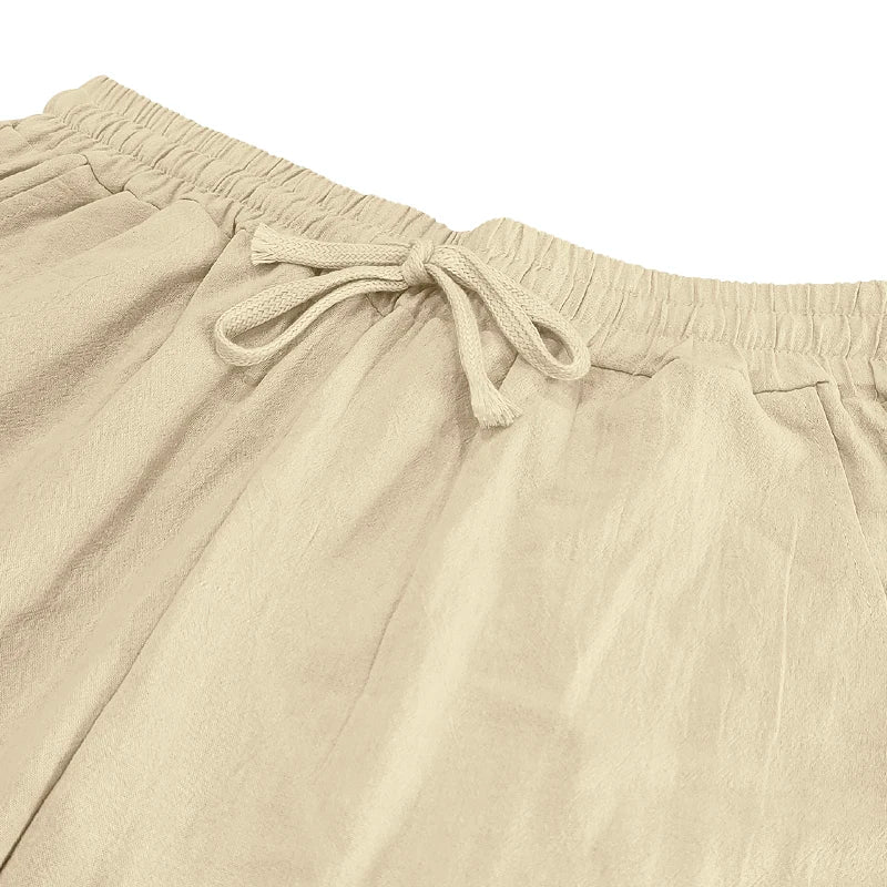 Men Cotton Linen Pants