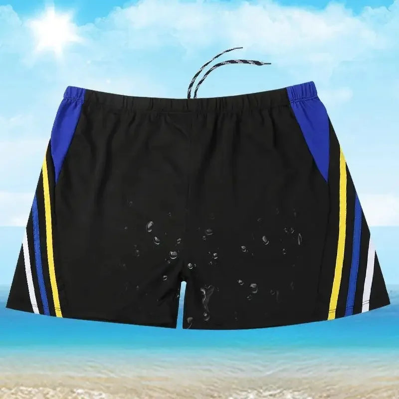 Unisex Plus Size Loose Fit Swim Shorts