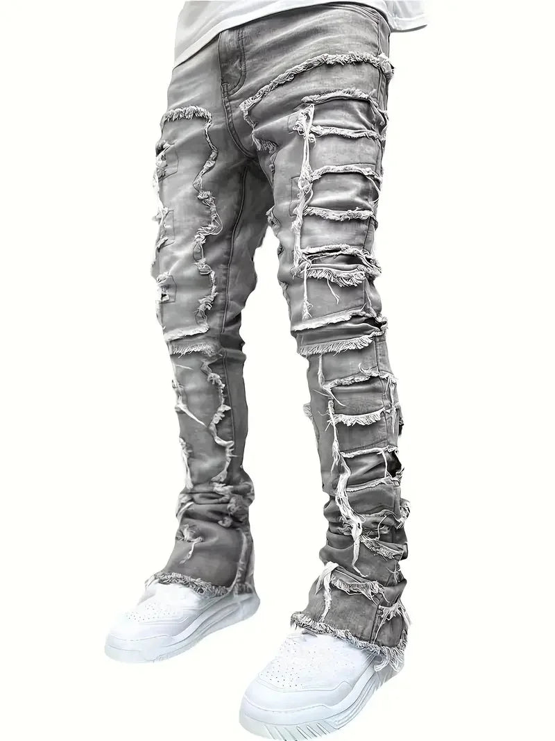 Men's Y2K Stretch Street Jeans