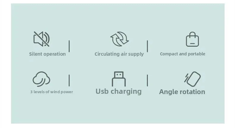 Mini Portable Air Conditioner Fan
