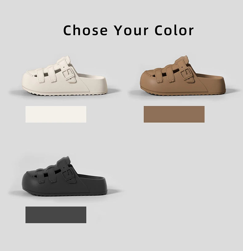 صنادل نسائية بكعب مسطح كاجوال