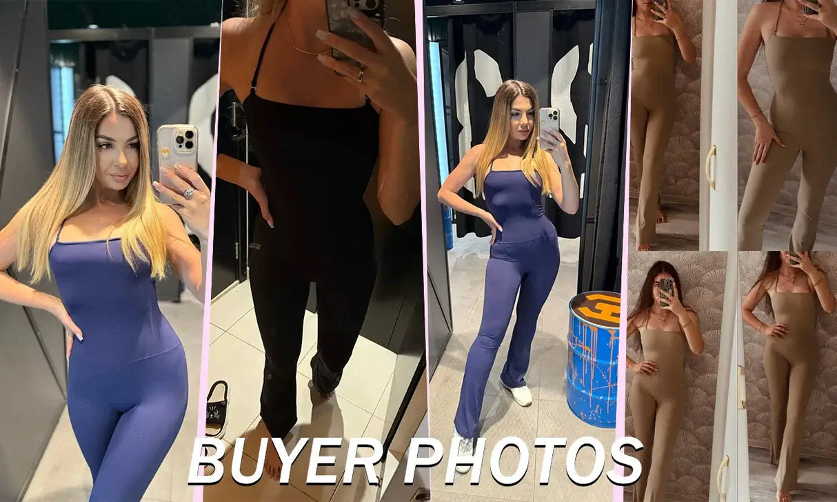 جمبسوت يوغا نسائي مفتوح الظهر