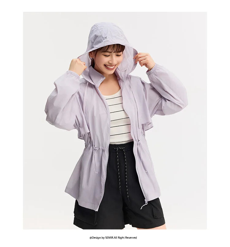 Women's Sun Protection Waterproof Summer Jacket