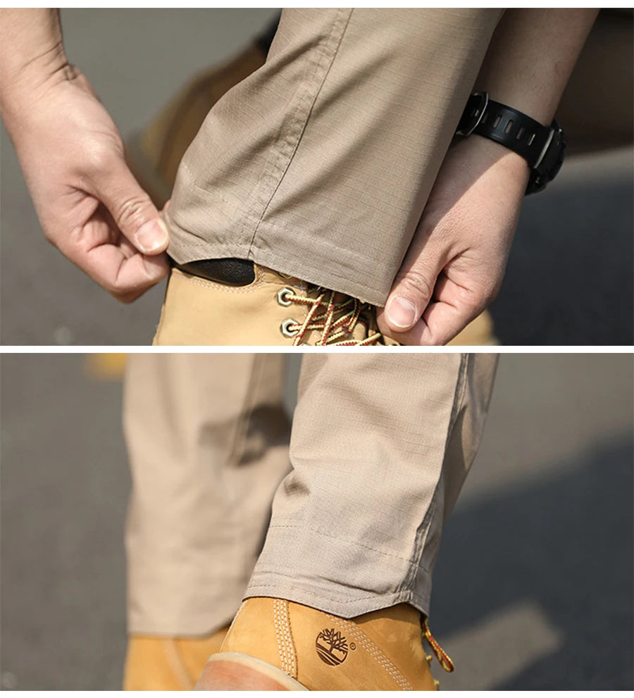 بنطلون تكتيكي مموه للرجال