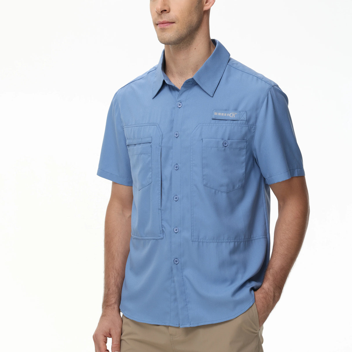 Men Fishing Cargo Shirt