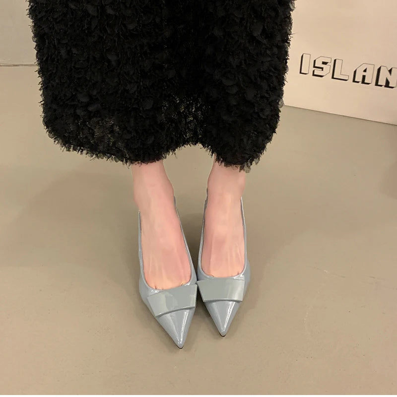 Pointed Toe Slingback Heels – Summer 2025