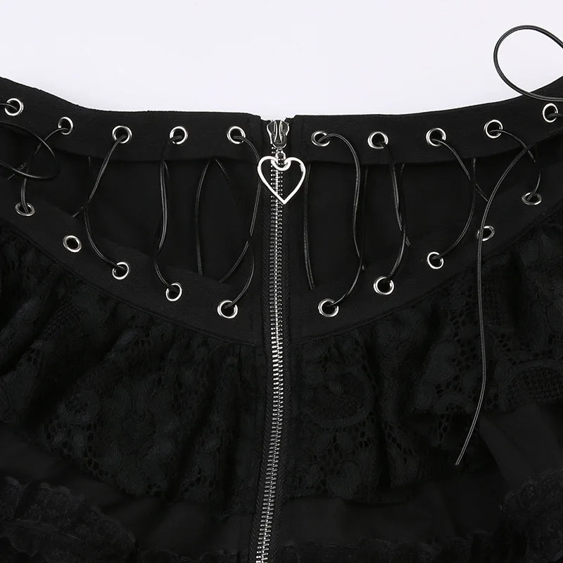 Women Harajuku Gothic Skirt